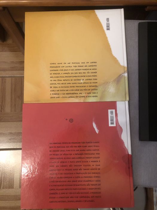 3 livros  historia de portugal