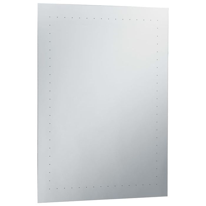 Vidaxl Ścienne Lustro Łazienkowe Z Led, 60 X 80 Cm