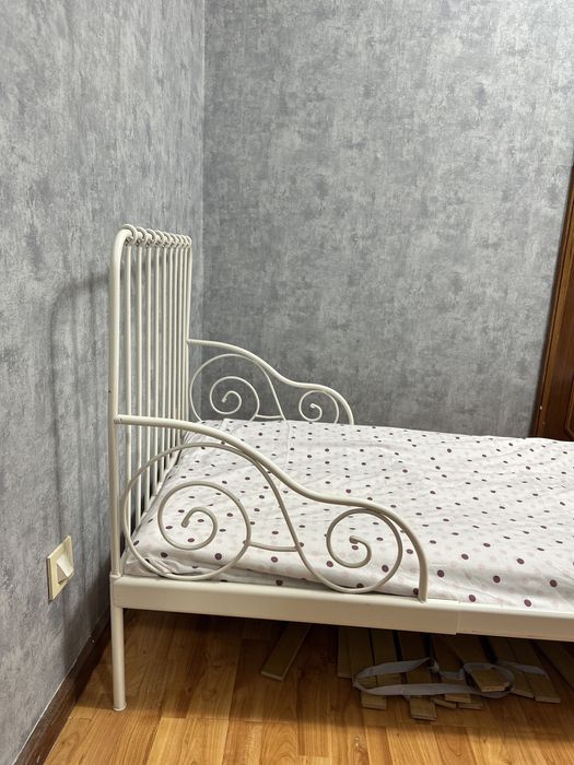 Cama de Solteiro extensivel BRANCA