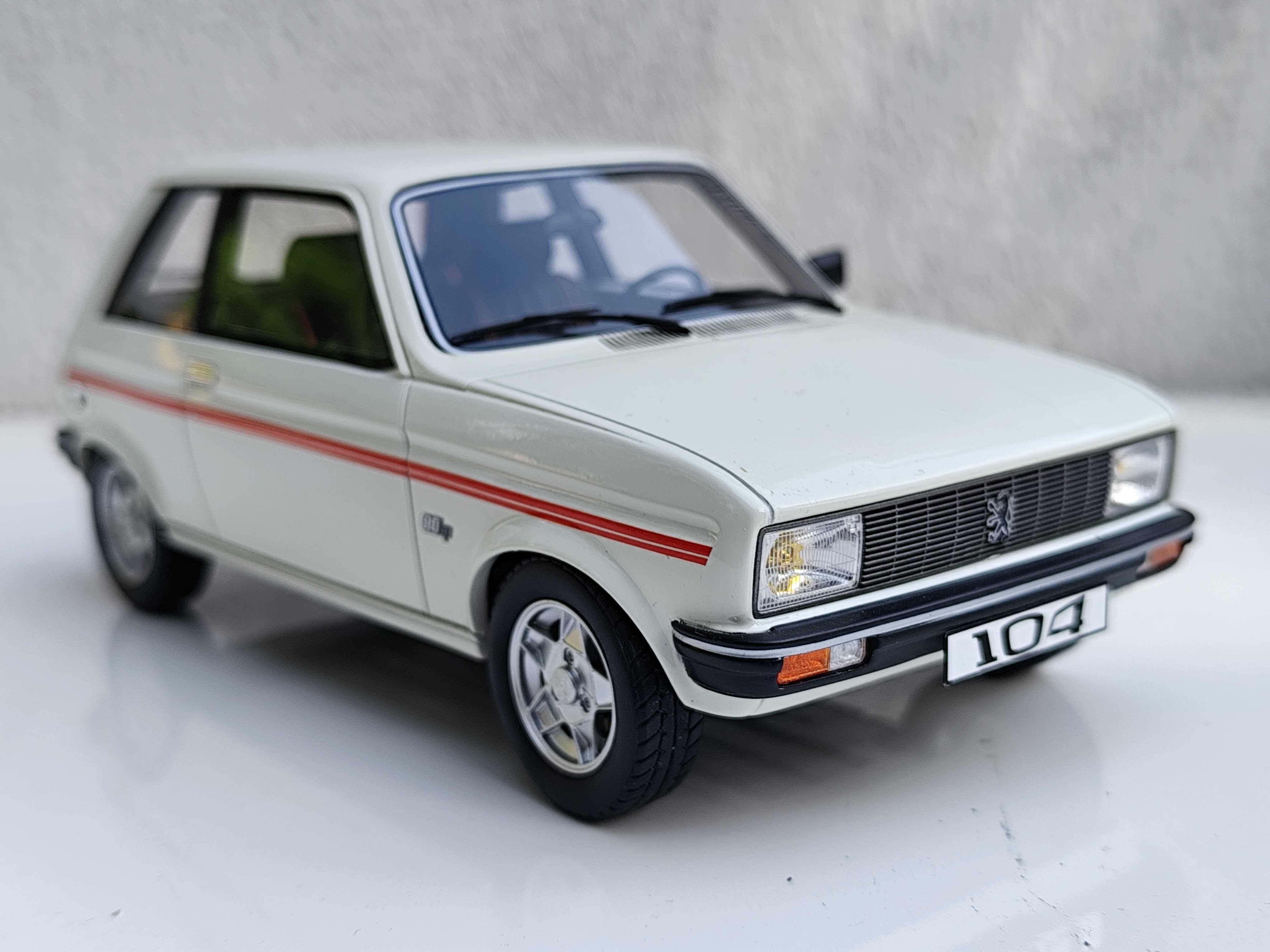 UNIKALNY model Peugeot 104 zs skala 1/18 OTTO