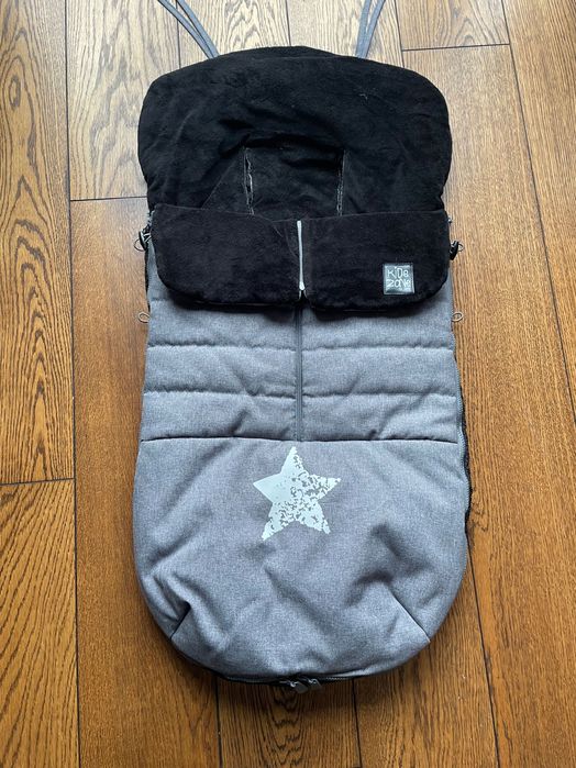 Zimowy Śpiworek do wózka spacerowego