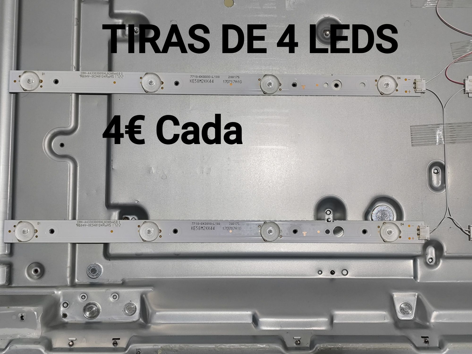 Tiras de Led, LG 43 polegadas