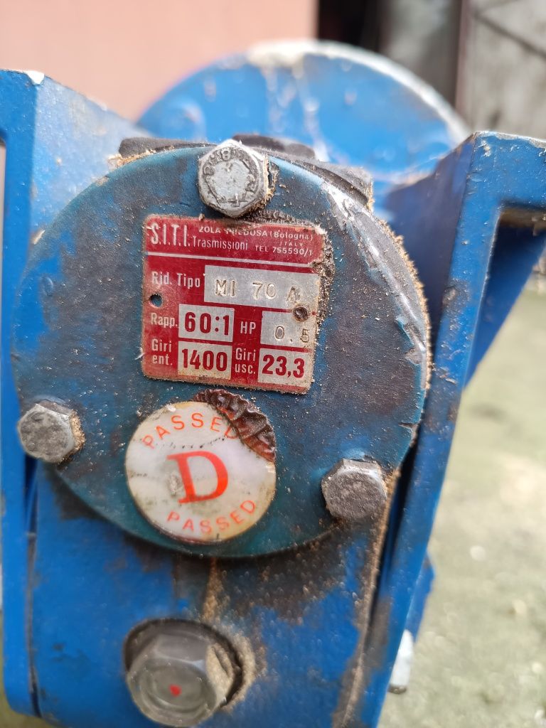 Silnik elektryczny, motoreduktor