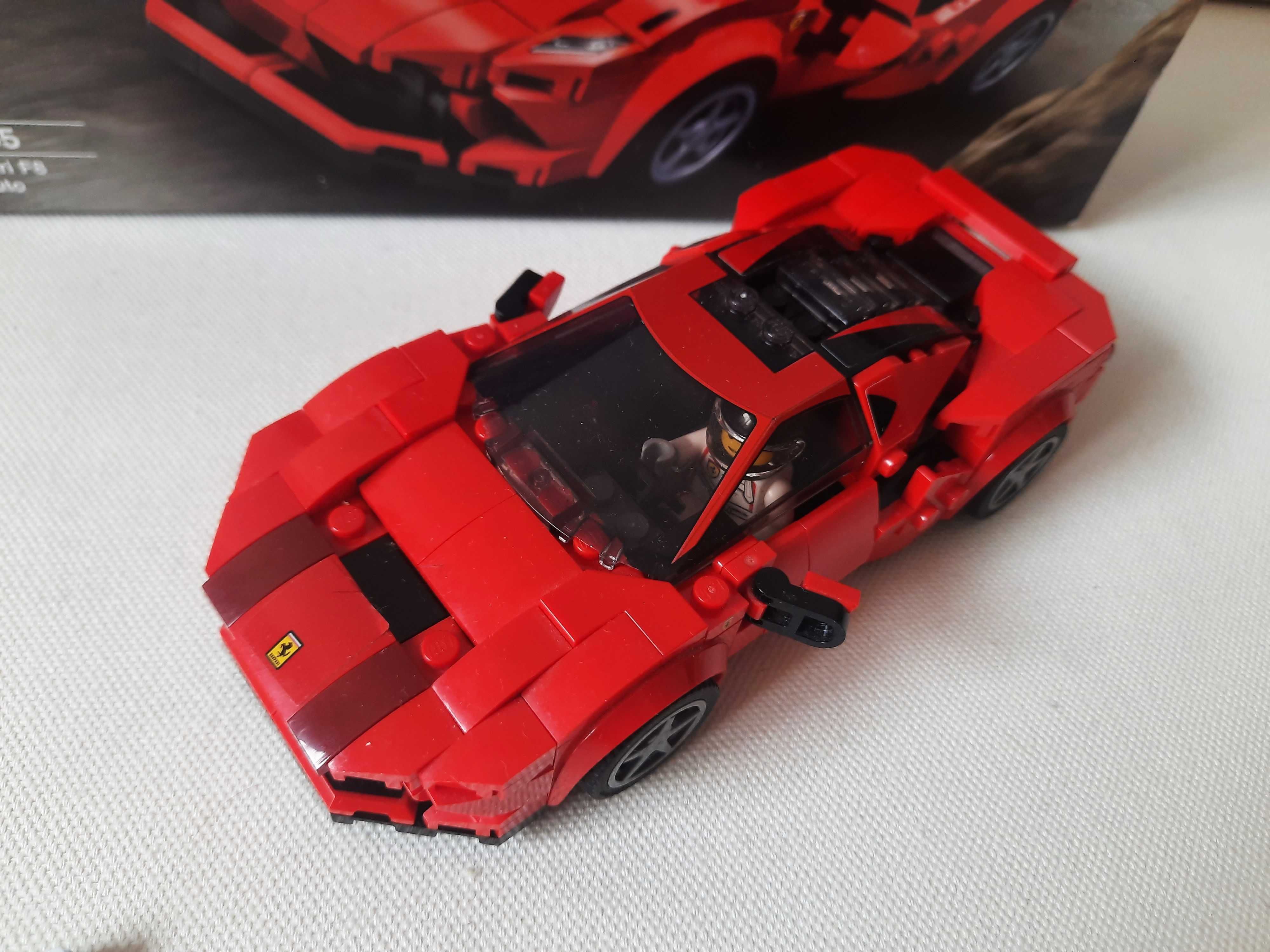 Lego Ferrari, LEGO Speed Champions, klocki Ferrari F8 Tributo, 76895