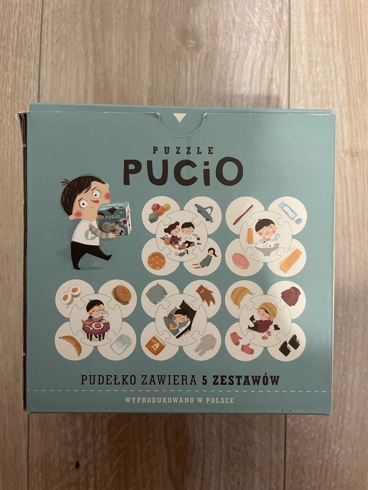 Puzzle Pucio - komplet 3 - okazja