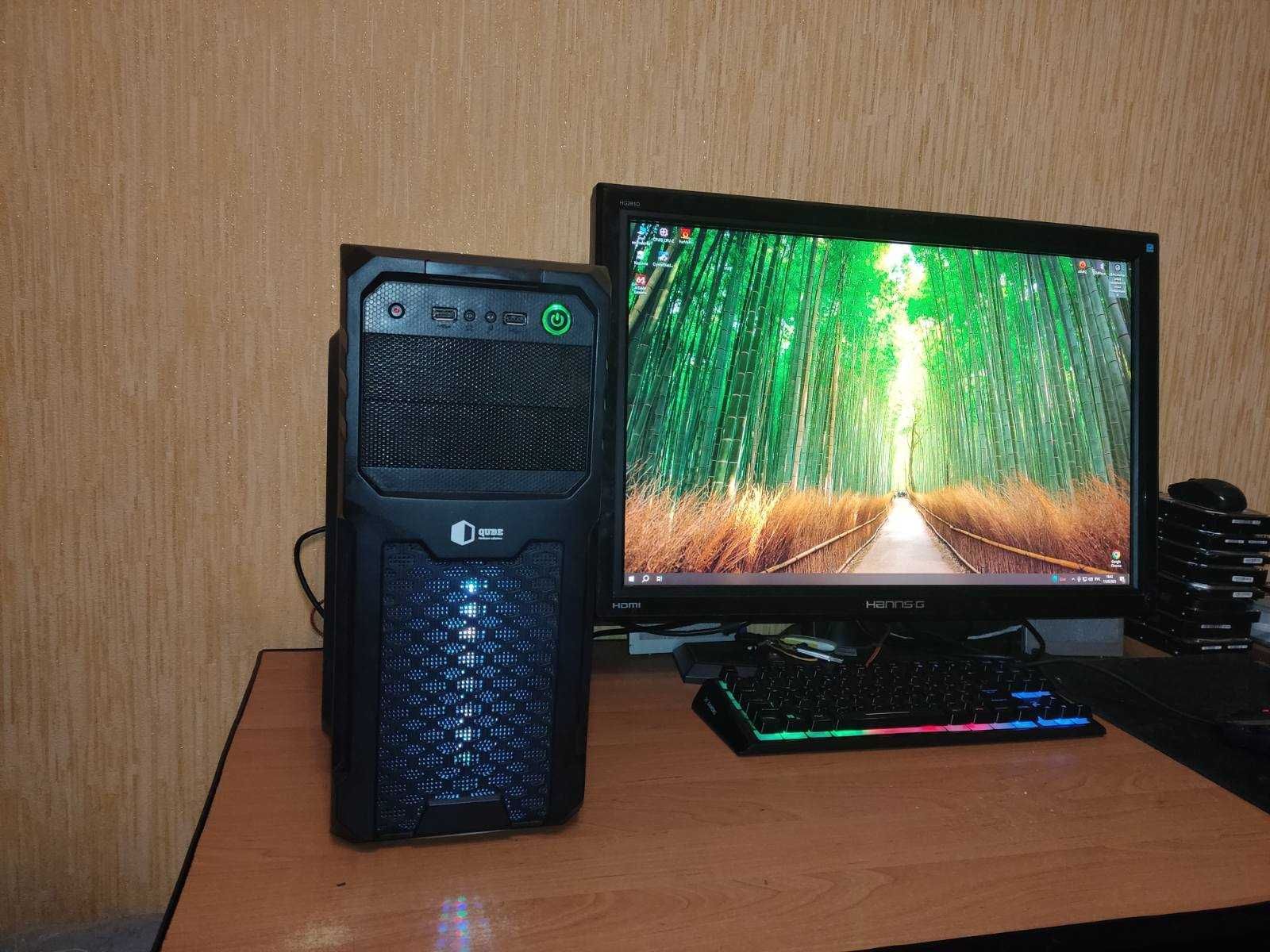 Компьютер AMD FX-4300(4x4.0),DDR3 8Gb ,GTX 650 ,SSD 120Gb,HDD 500