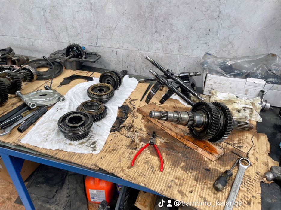 Manutenções ao domicilio / Reparação de caixas e motores