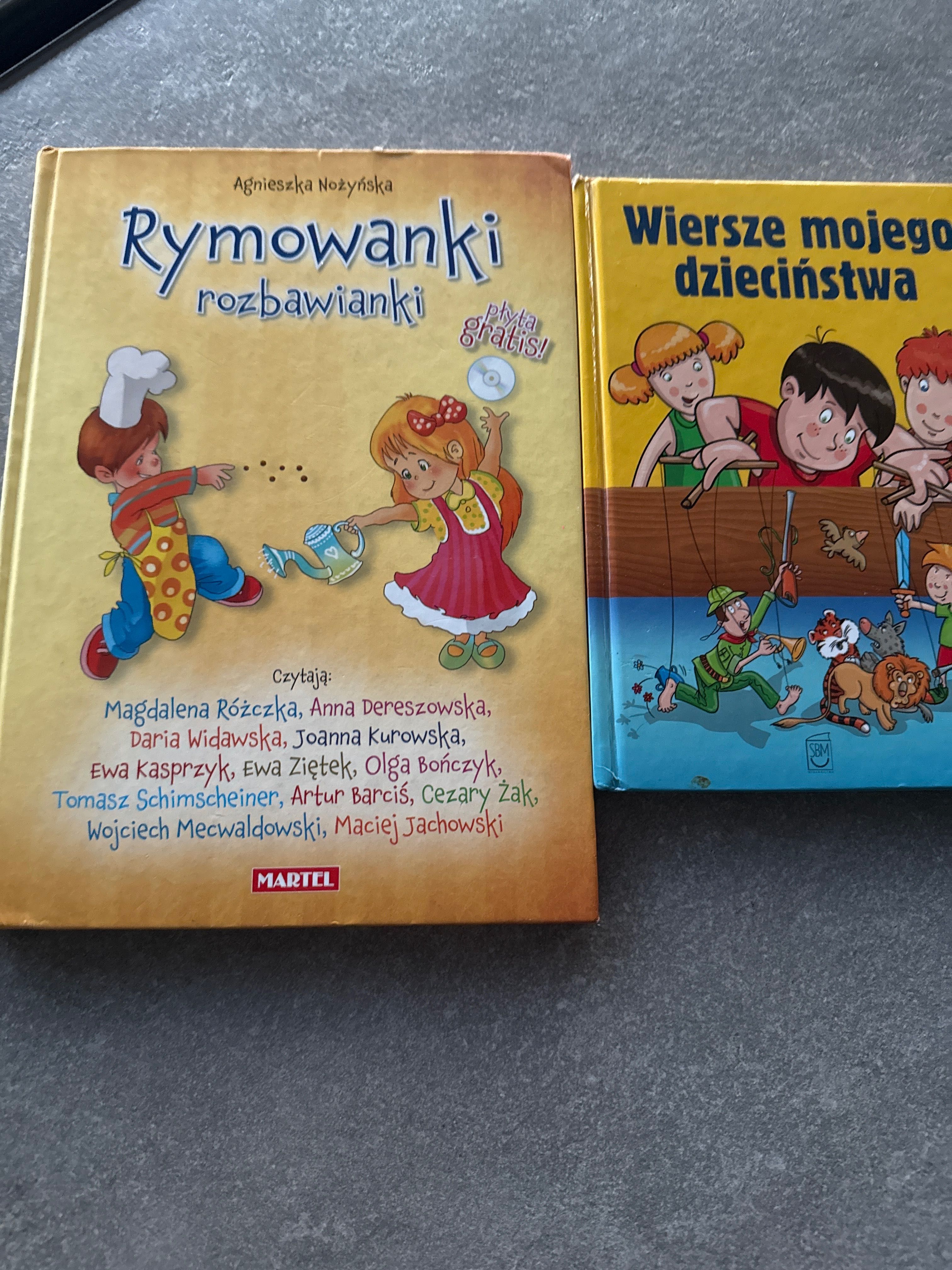 Książki dla dzieci, Rymowanki rozbawianki, Wiersze dzieciństwa