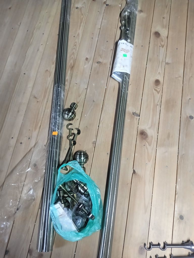 Karnisz podwójny 25/19mm 3metry