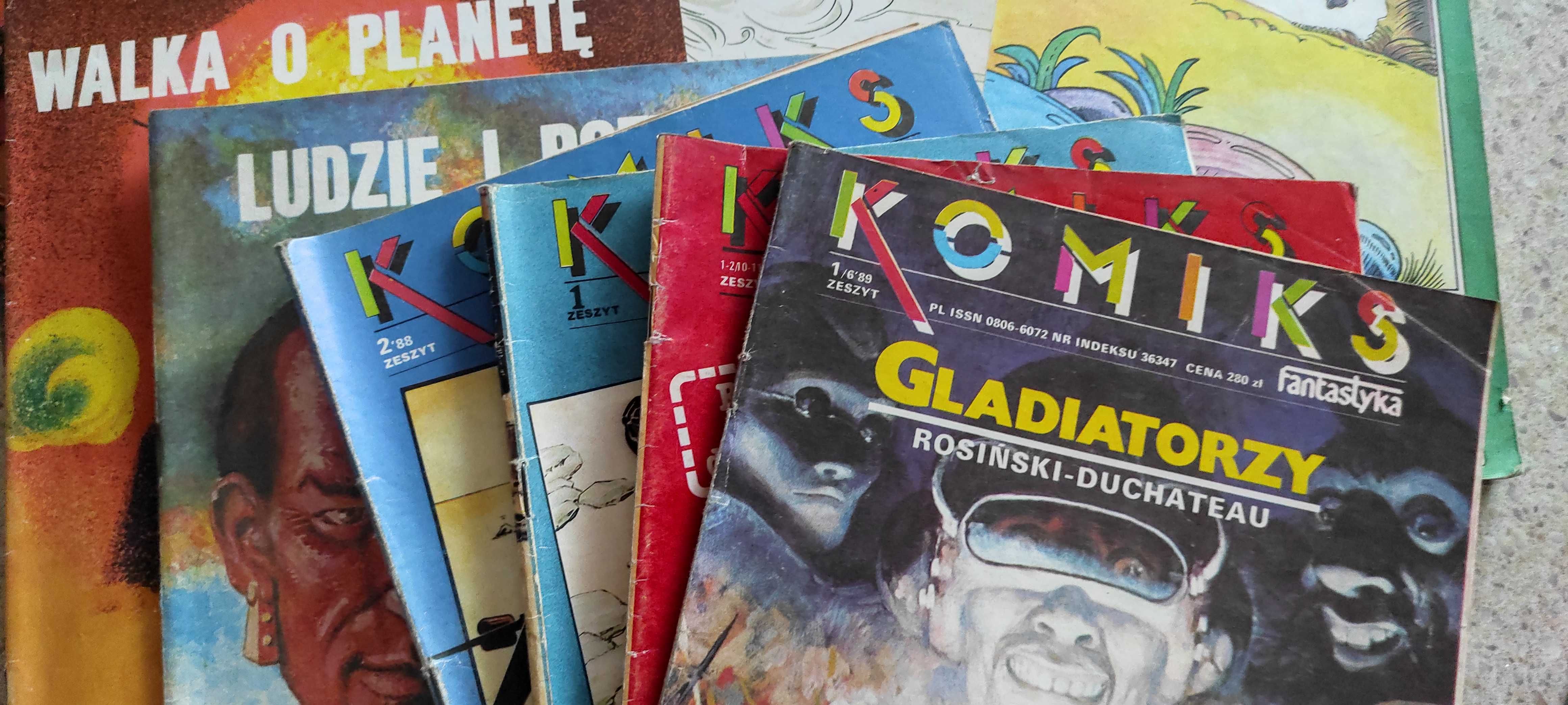 Zbiór 10 komiksów, Fantastyka, Aria, W Pustyni i w Puszczy, Daniken