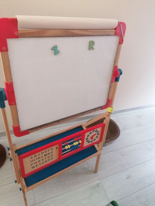 Tablica stojąca magnetyczny kredowa