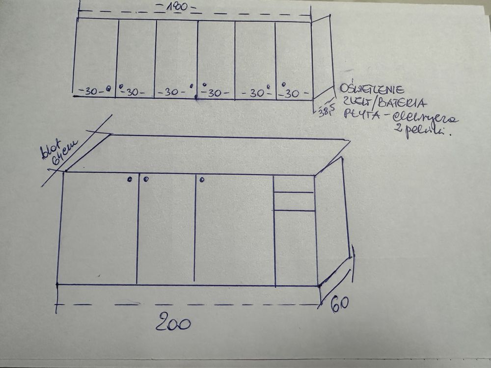 Kuchnia Ikea nowa w pełni wyposażona