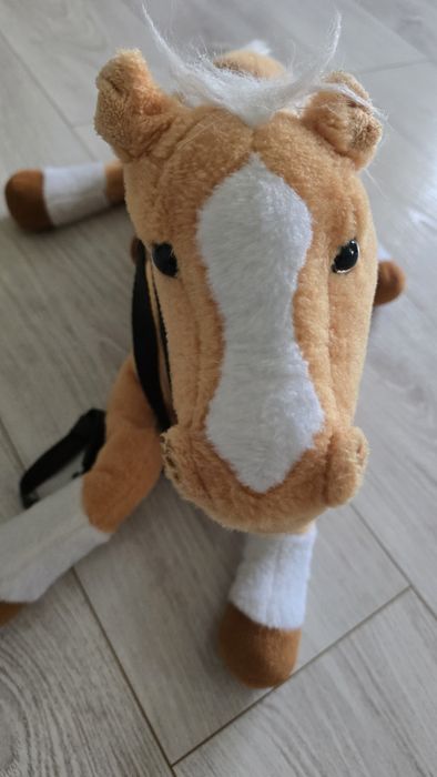 Іграшка м'яка велика конячка поні лощадка лошадь