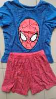 Piżama letnia Spiderman rozmiar 122 6-7 lat