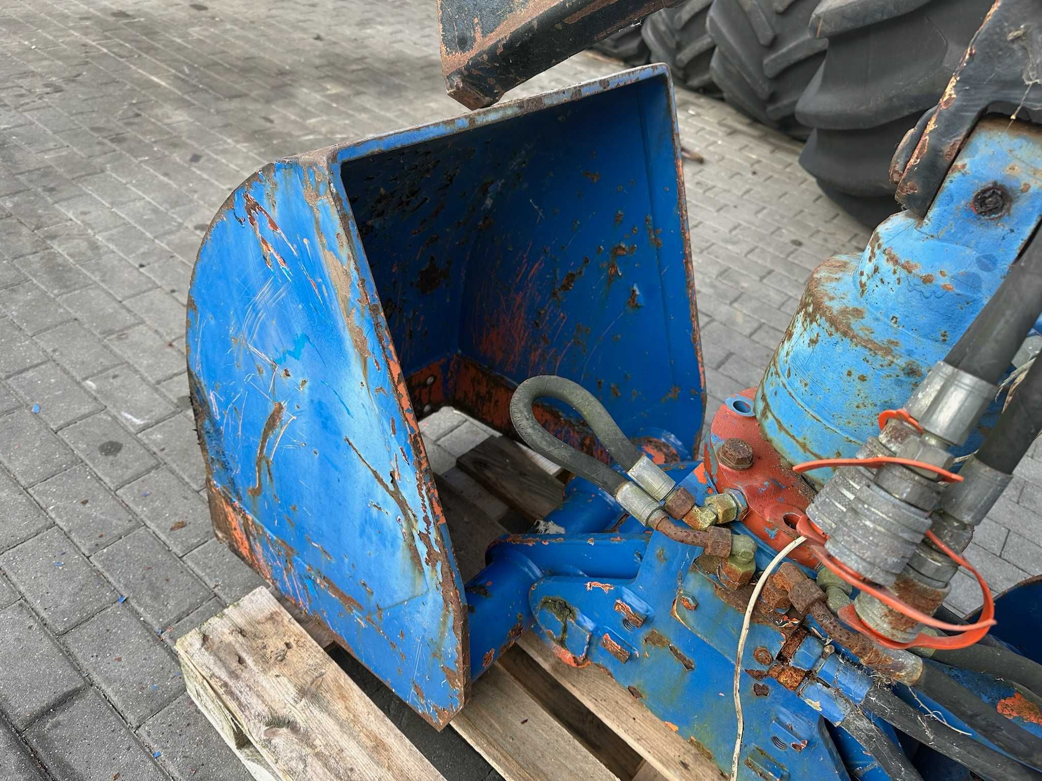 ŁYŻKA CHWYTAK Hydrauliczny Obrotowy CZERPAK Rotator do Koparki 50x50