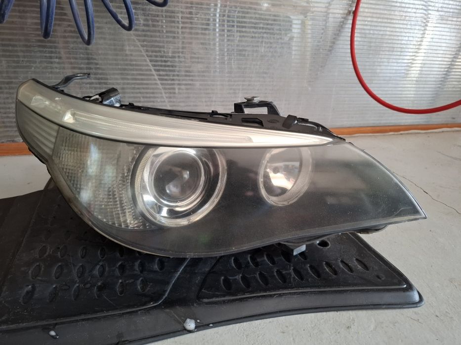 Reflektor biksenon skrętny bmw e60 przedlift europa