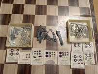 Conjunto de Peças e autocolantes da 2a Guerra Mundial WWII