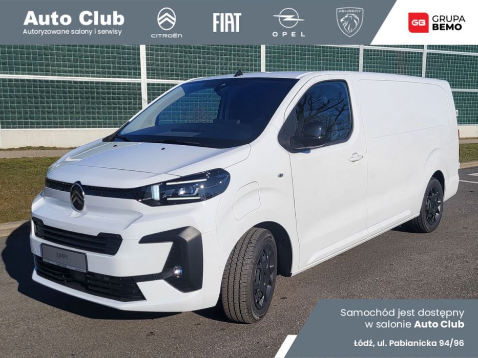 Citroën JUMPY  Elektryczny Furgon XL 136 KM Bateria 75 kWh