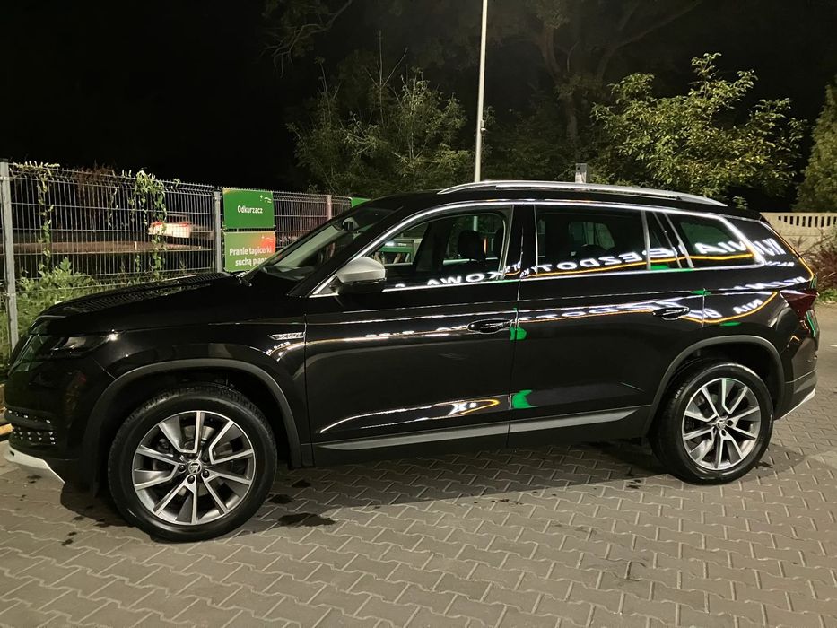 Skoda Kodiaq Skoda Kodiaq Scout Salon Polska oferta prywatna gwarancja producenta