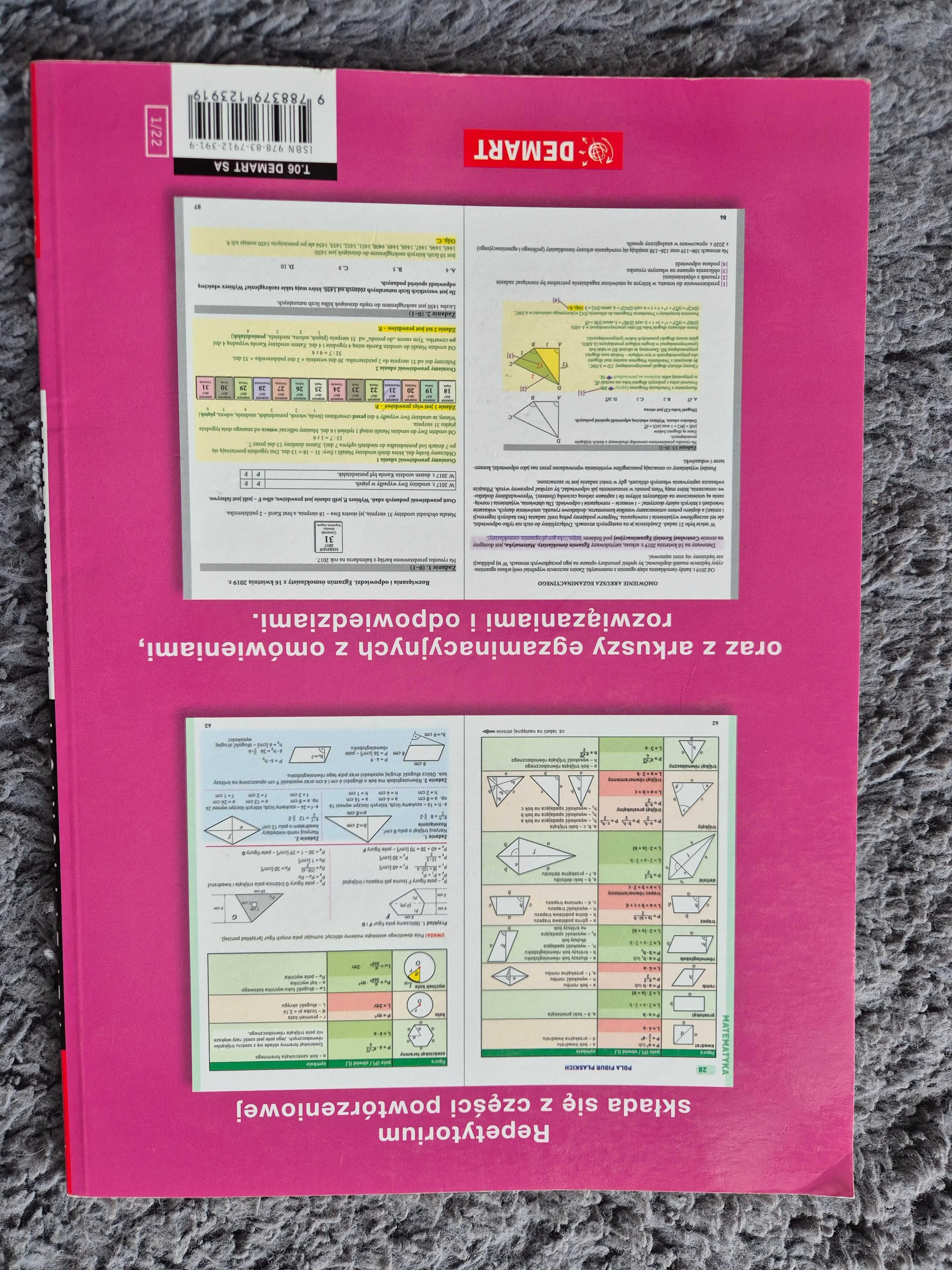Repetytorium egzamin ósmoklasisty Matematyka i język polski