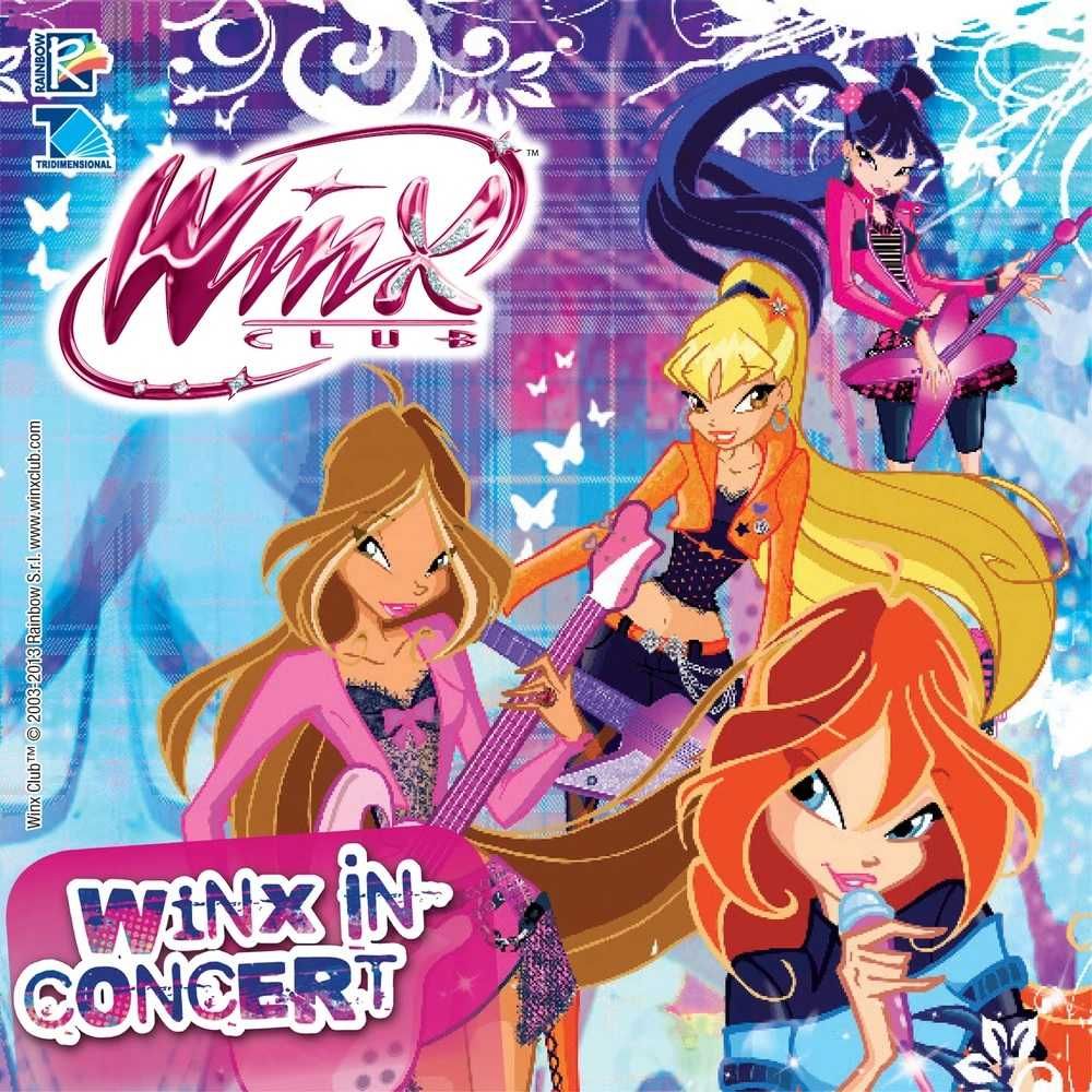 Winx Club "in Concert" DVD inglês pal- portes CTT grátis