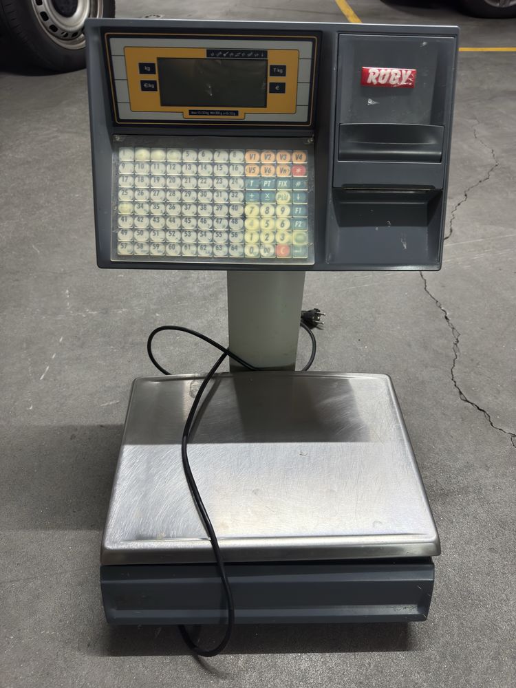 Venda balança digital com talão