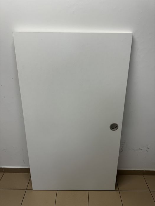 Masywny biały stół biurowy/ biurko 140x80x72