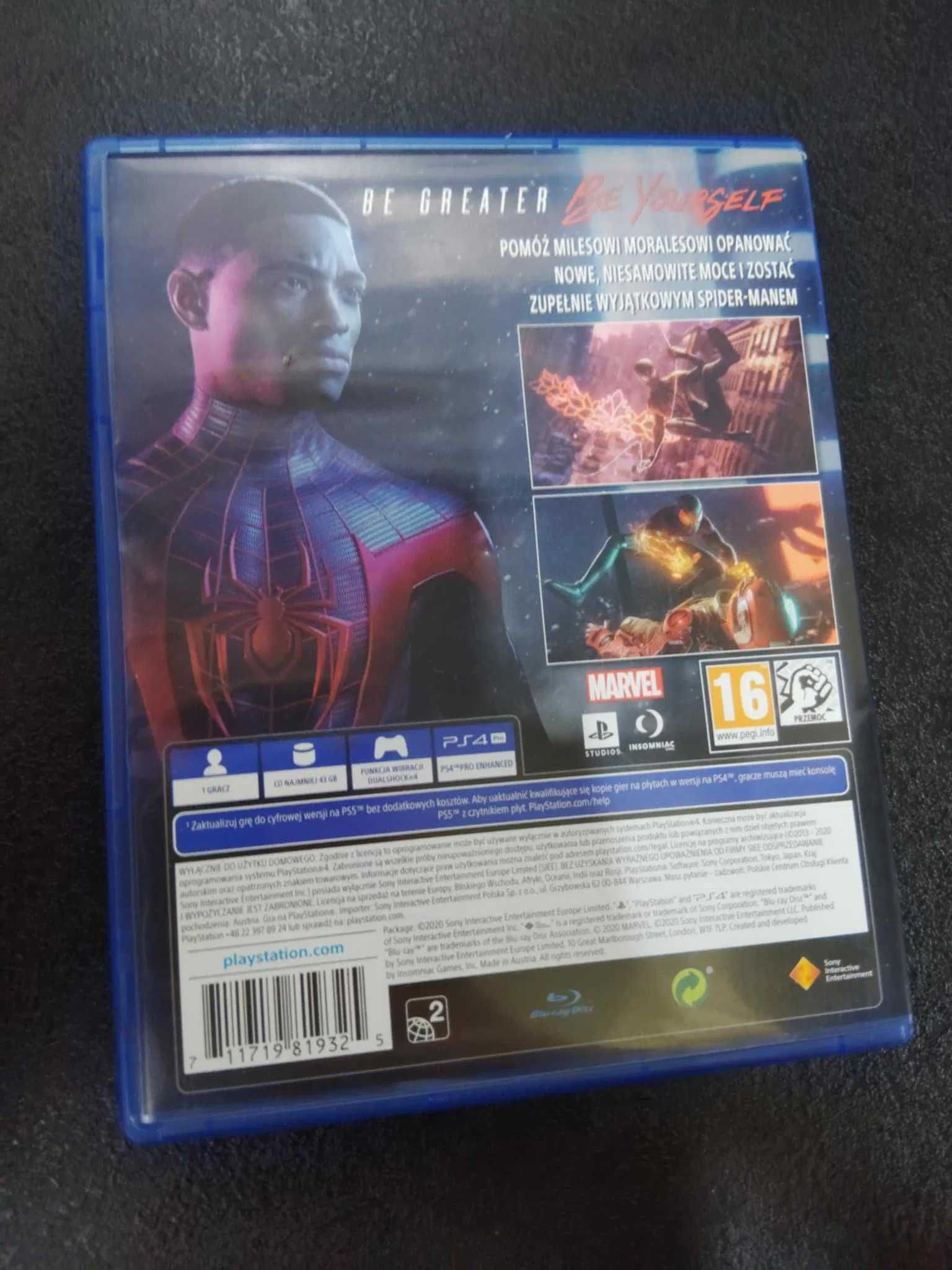 SpiderMan Miles Morales PS4 Polska wersja - mówią po Polsku w grze PS5