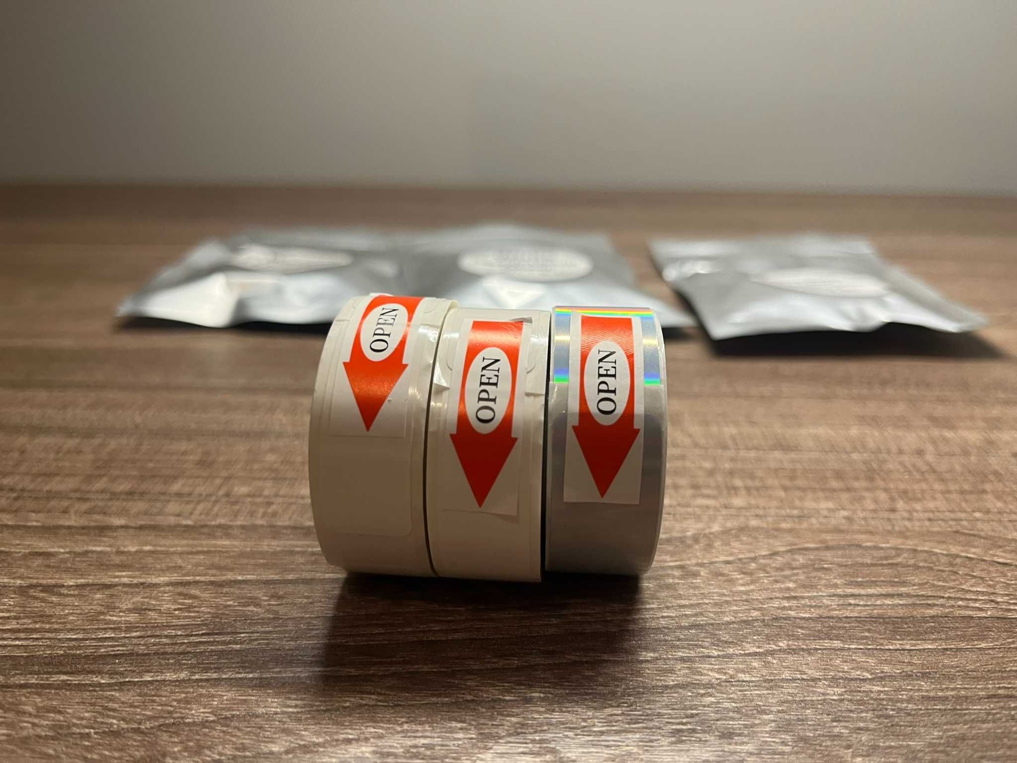 Zestaw rolek do drukarki Pristar P15 2 x biała 1 x holograficzna