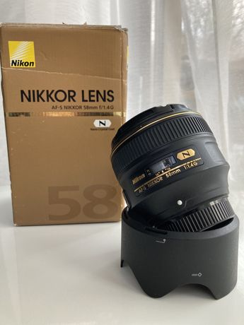 Obiektyw Nikon Nikkor 58 mm 1.4