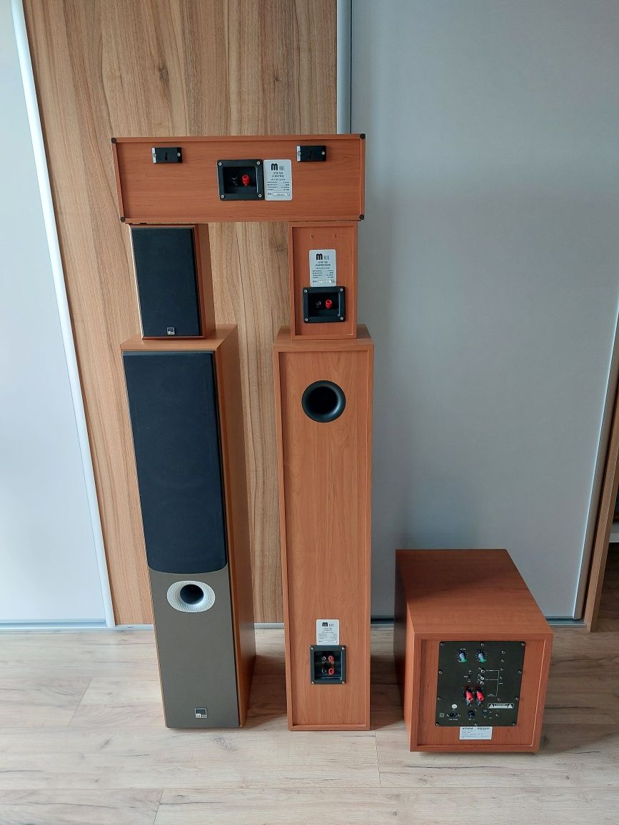 Głośniki kolumny mAudio + subwoofer KODA stan idealny