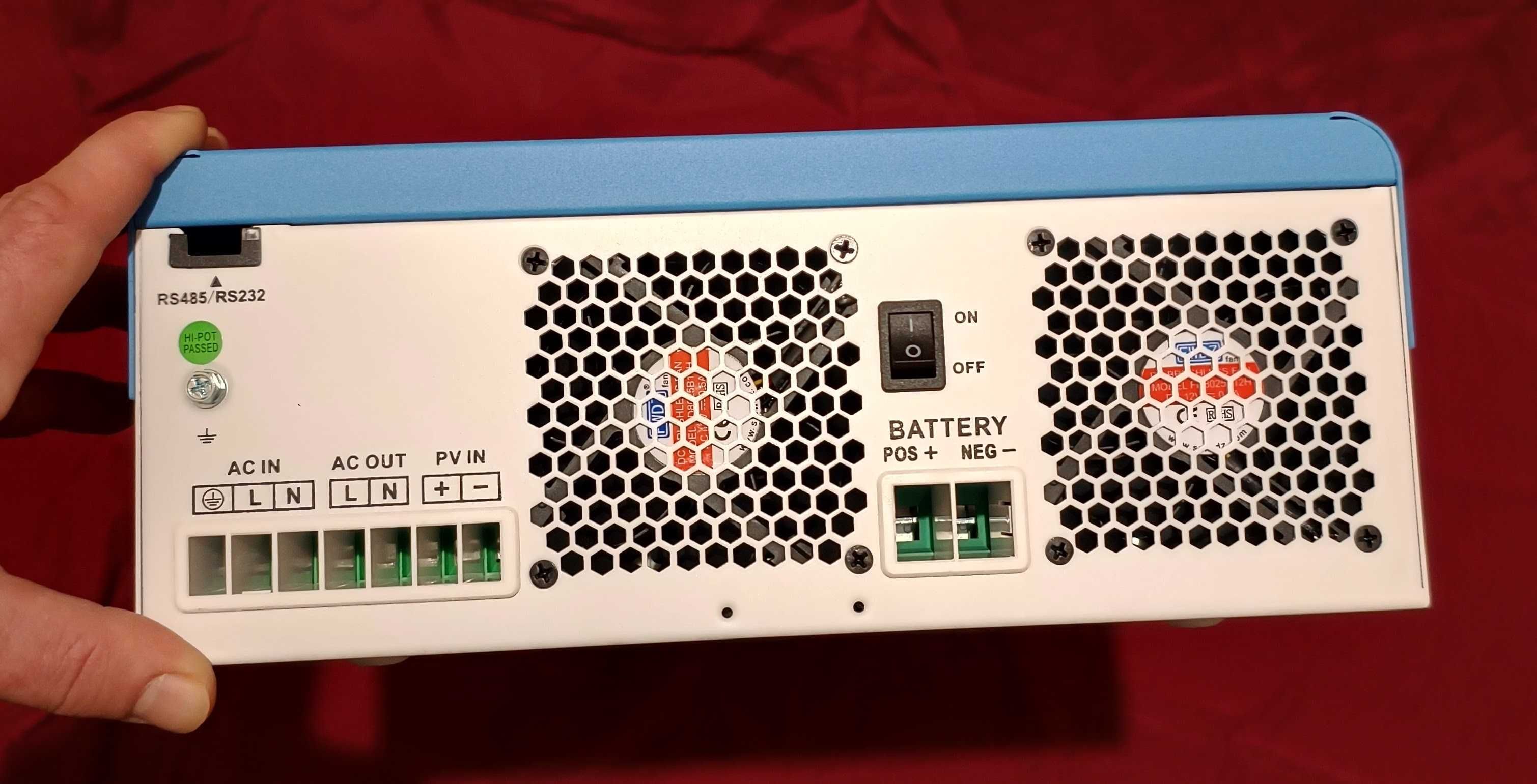Гібридний інвертор ANENJI 6.2кВт 48В
