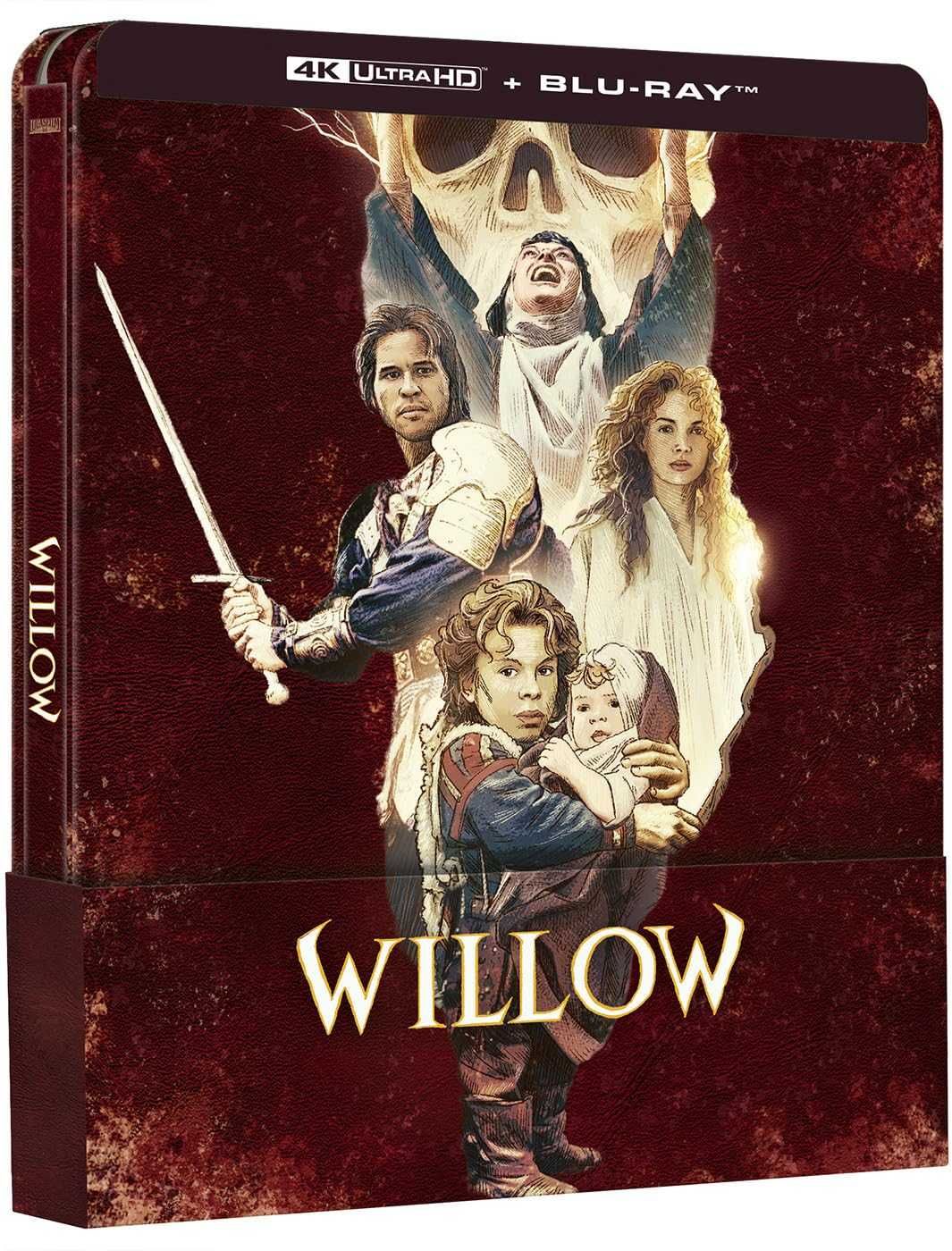 Willow STEELBOOK 4K + Blu Ray, Lektor PL