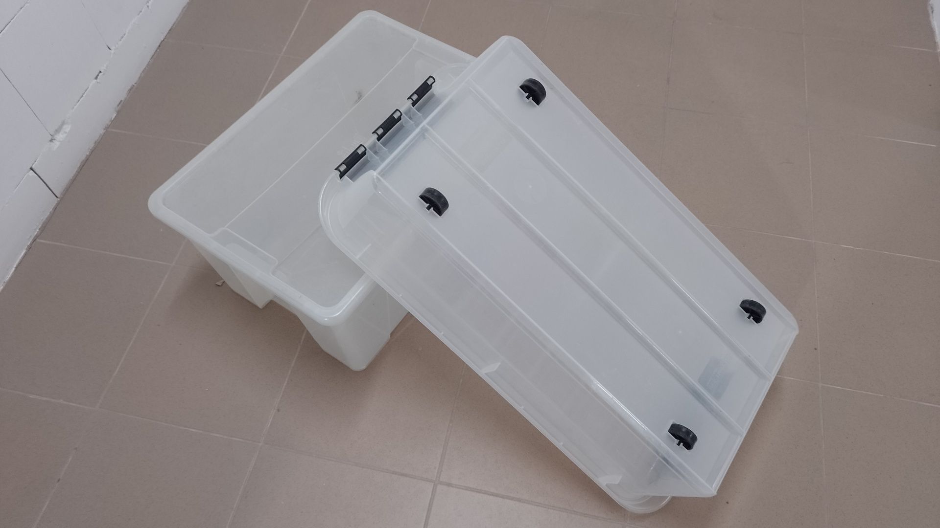 Pudełko pojemnik przezroczysty ikea