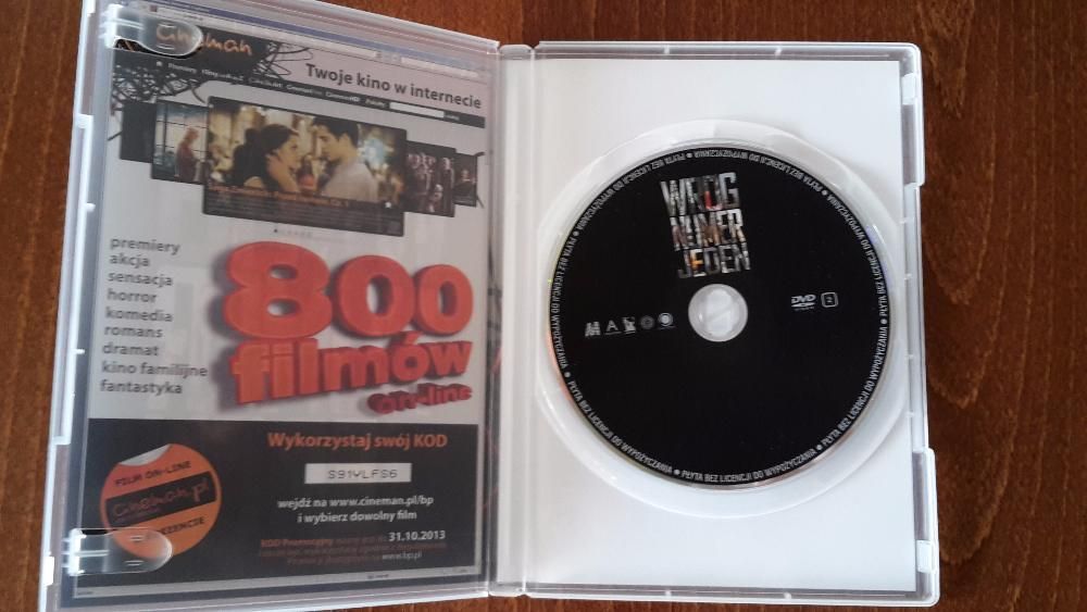 Film " Wróg numer jeden " DVD