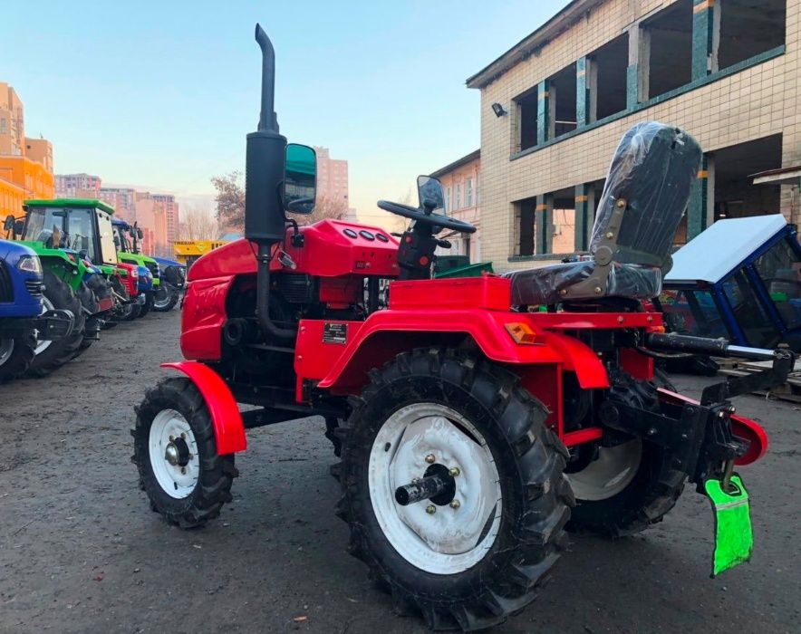 Мінітрактор Булат 160 LUX +фреза+плуг+ЗІП. З доставкою, трактор