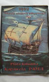 Karawela ,,Pinta'' - Flota Kolumba model kartonowy