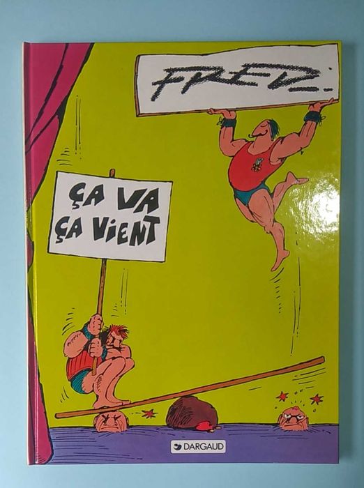 FRED - Vários álbuns BD em francês, 1ªs edições DARGAUD