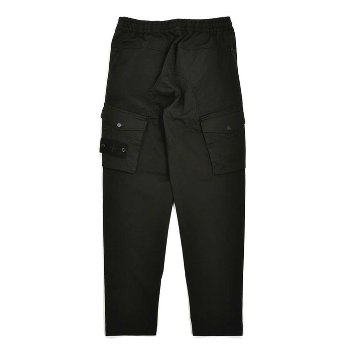 Штани-карго STONE ISLAND 310F2 Ghost Piece Cargo Pants Black SI0132-BK