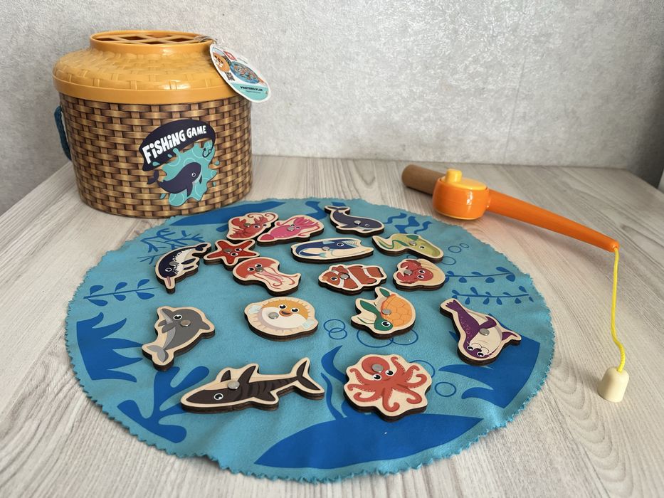 Магнітна гра Рибалка в відерці