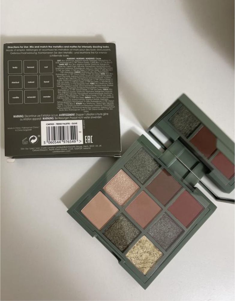 Ciate London тіні для повік Olive Eyeshadow Palette, 10,8 г,