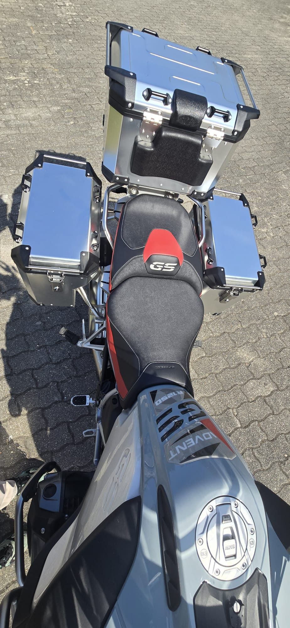 (NOVO) Malas Laterais + Top Case GS 1200 / 1250 Alumínio