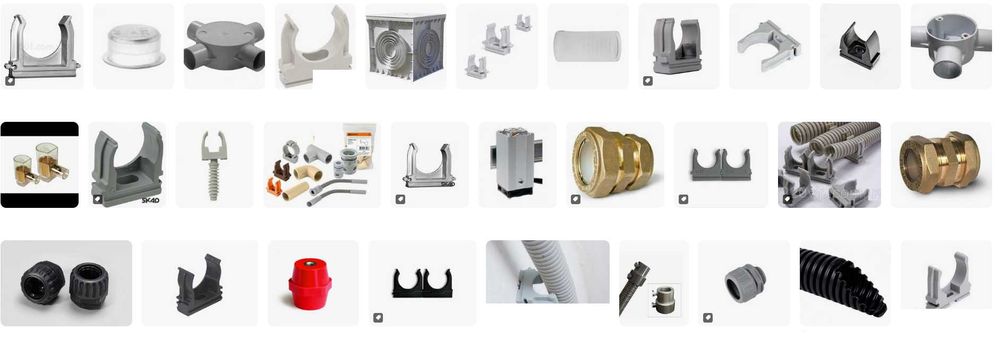 Продам аксесуари для гофротруби та монтажа