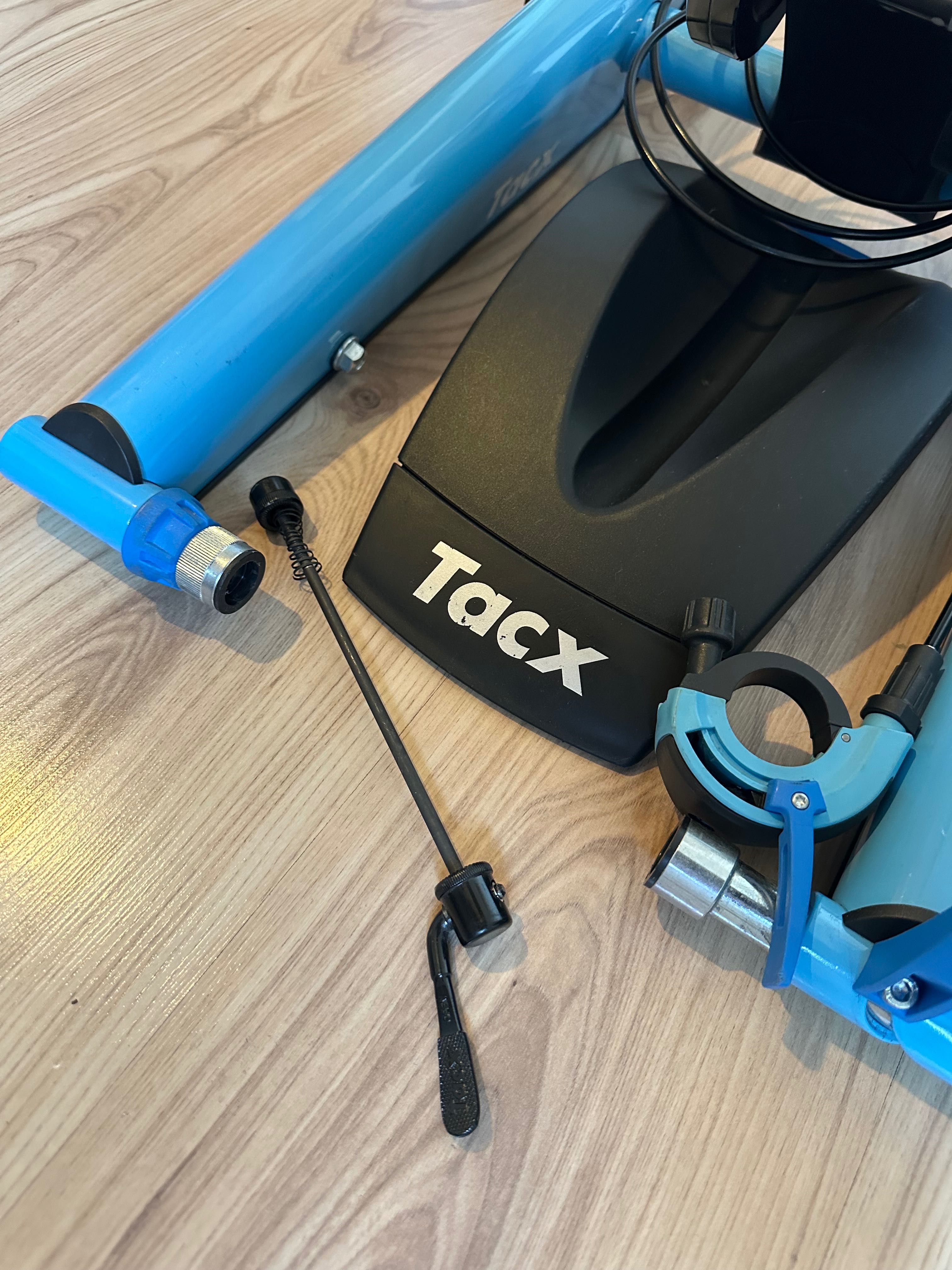 Trenażer rowerowy Taxc Blue Matic