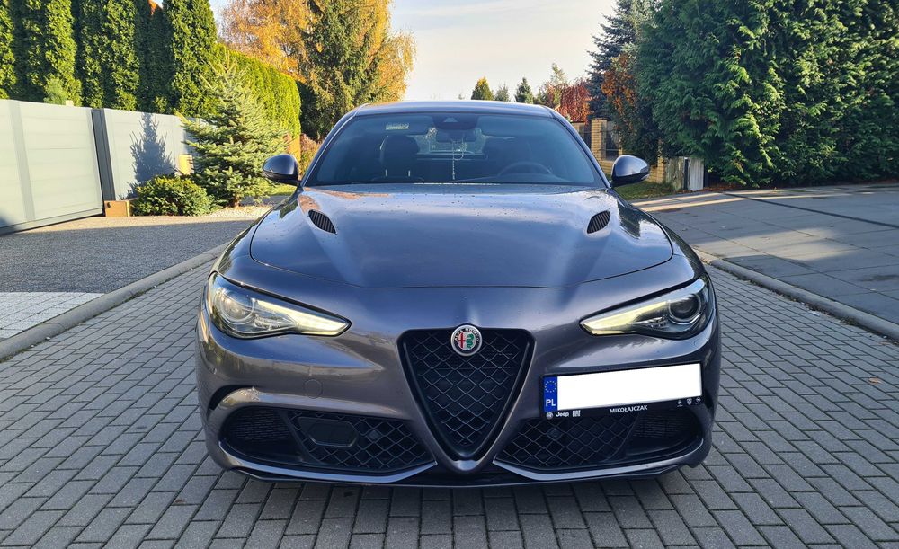 Alfa Romeo Giulia Quadrifoglio 510km 2018r Sal.Pol. I-wl.Przeb.38200km