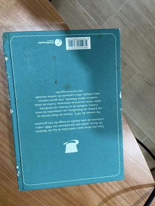 Livro os maias como novo