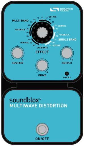 Source Audio SOUNDBLOX Multiwave Distortion efekt gitarowy