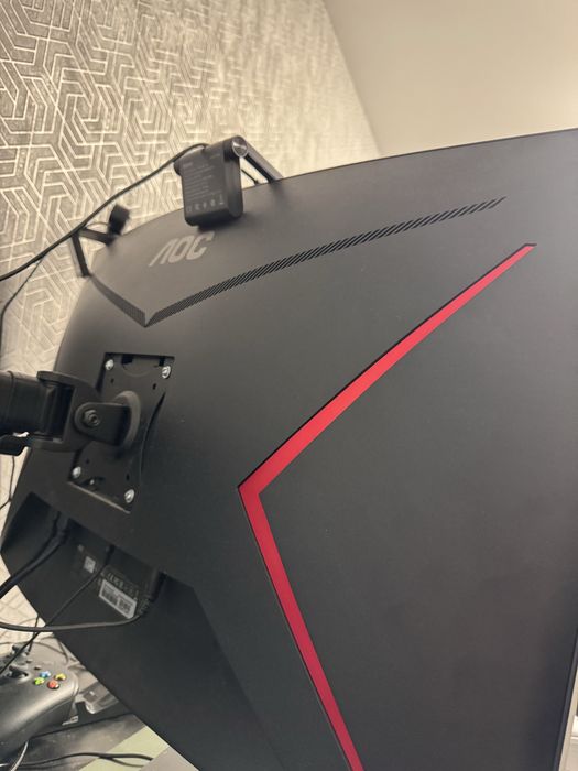 Монітор ігровий АОС 31.5 165 hz curved сq32g2se/bk