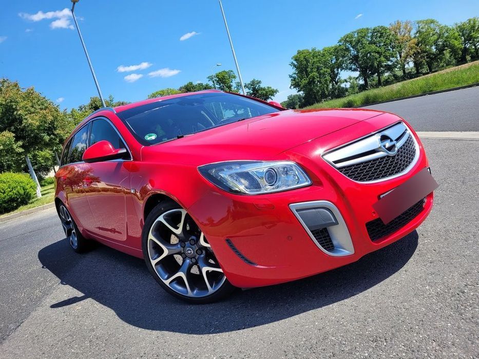 Opel Insignia 2.8 V6 Turbo OPC 325KM Rosso FULL pakiet PANORAMA RECARO 4x4