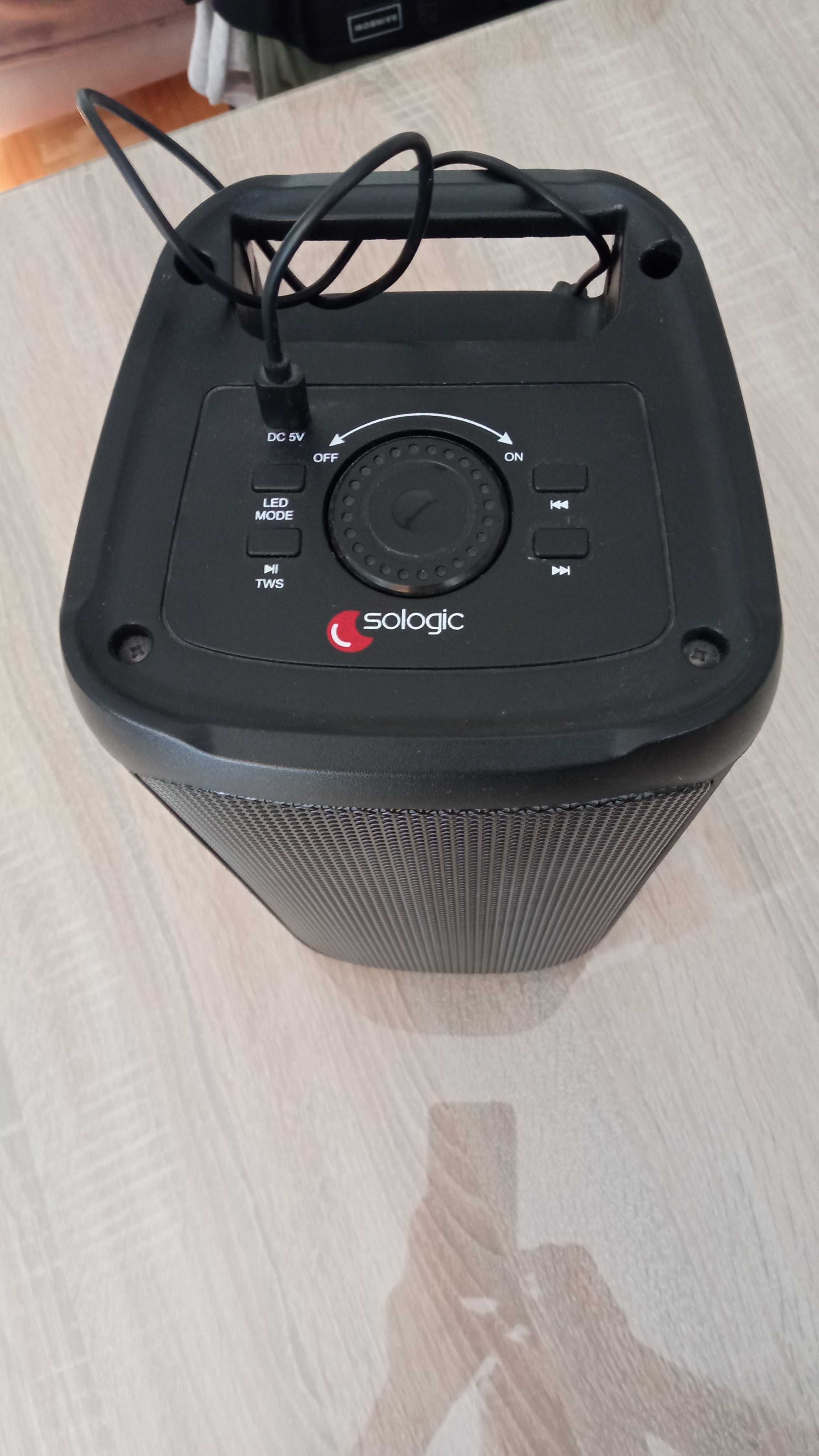 Sprzedam Głośnik Przenośmy Bluetooth Sologic EE7349BL
